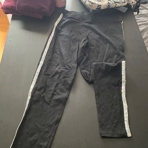 VS PINK leggings with sequins